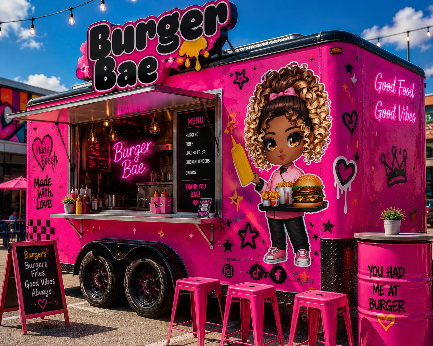 Burger Bae food truck